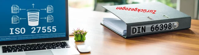 ISO 27555 ersetzt DIN 66398